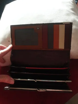 Cartera patchwork multicolor