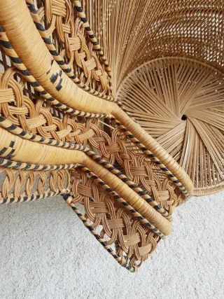 Sillón Emmanuelle. Vintage, 70s.