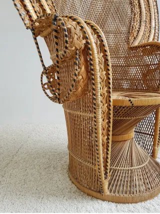 Sillón Emmanuelle. Vintage, 70s.