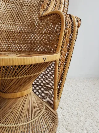 Sillón Emmanuelle. Vintage, 70s.