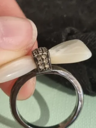 Anillo Tous Nácar y Diamantes