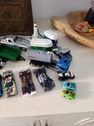 Lote Coches y Camiones con Remolque