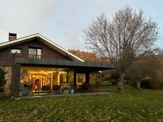 Casa en finca particular en la sierra de Madrid.