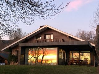 Casa en finca particular en la sierra de Madrid.