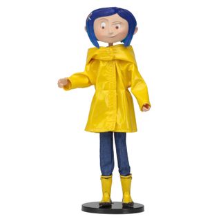 Coraline Impermeable y Botas 18cm NECA