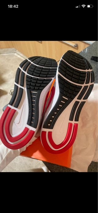 Botas Nike Blancas y Rosas Nuevas