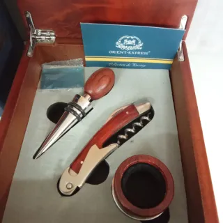 Set de vino de tres piezas Orient Express