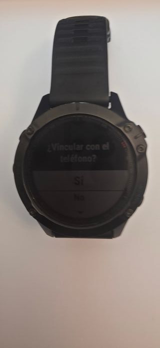 Garmin Fenix 6 Sapphire 47mm. Negro