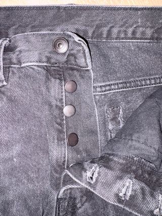 Vaqueros Zara hombre negros talla 40