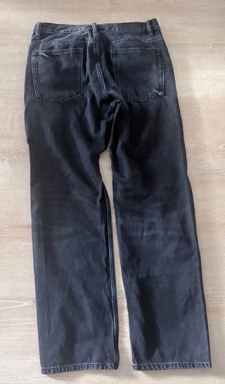 Vaqueros Zara hombre negros talla 40