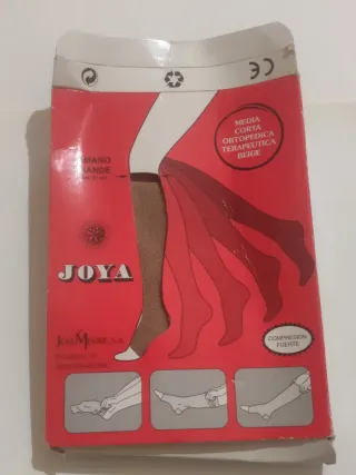 Media ortopédica JOYA Beige Talla L