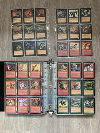 225 Cartas Magic TG Tempest Diferentes