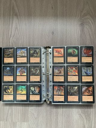 225 Cartas Magic TG Tempest Diferentes