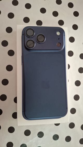 iPhone 17 Pro Max Azul (256gb-100% de bateria)