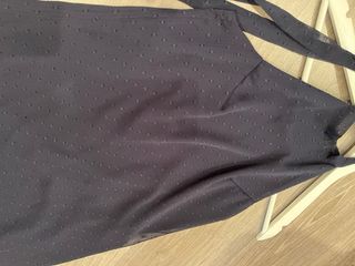 Vestido Mango azul con motas