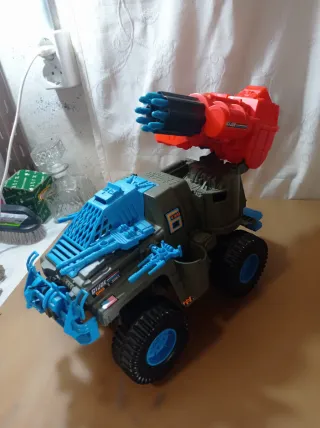 Coche de guerra G.I. Joe antiguo