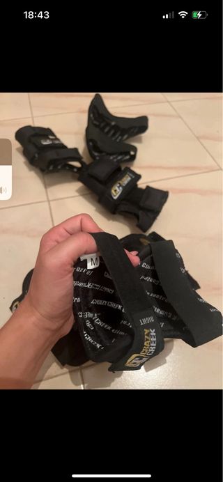 Kit protecciones Crazy Creek negro