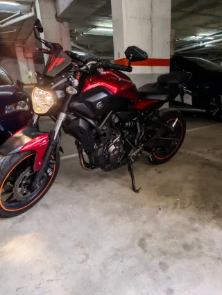 Yamaha MT-07 A2 Limitada