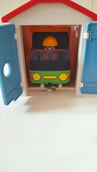 Garaje Playmobil 1 2 3