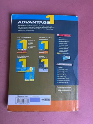 ADVANTAGE FOR BACHILLERATO 1. ST'S BOOK (2017)