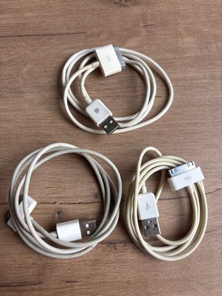 Cable Cargador iPod Apple Original+2 no originales