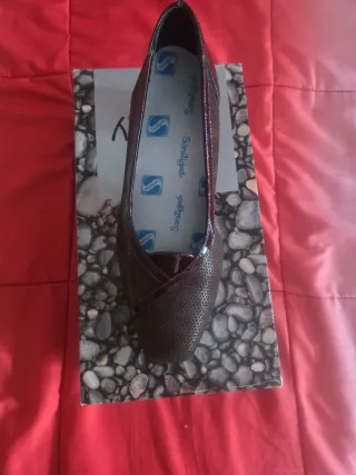 Zapatos de tacón marrones