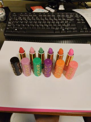 Pack 6 Pintalabios Mágicos Mariposa