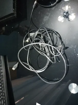 Consola PlayStation 4 PS4 Negra + 2 mandos, tecla