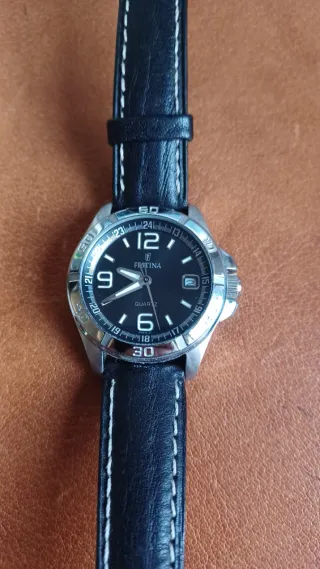 Reloj Festina Mujer Negro y Plateado