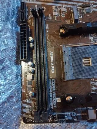 Placa Base MSI A520M-A PRO LEER BIEN