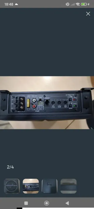 Subwoofer Attivo Thunder 600 Watt