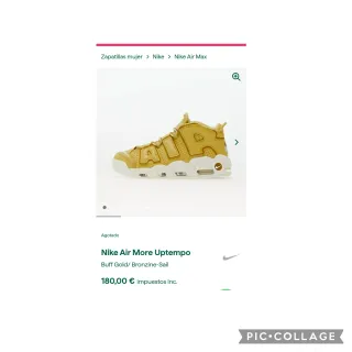 Nike Air More Uptempo Amarillas