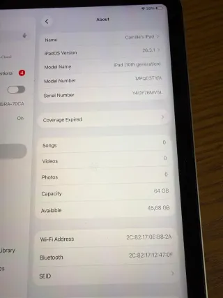 Apple iPad 10a generación 64GB Gris