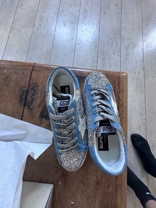 Golden Goose Azules y Doradas