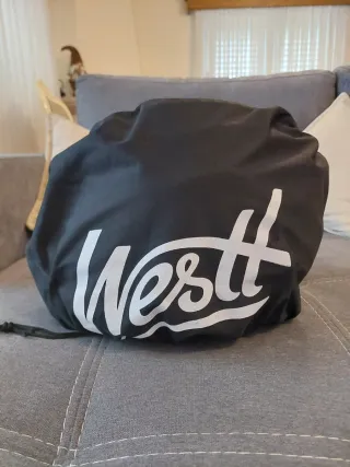 Capacete Modular Westt Cinza TAM. L