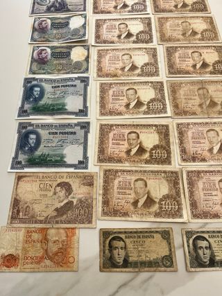 Lote 30 Billetes Antiguos España