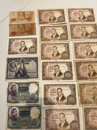 Lote 30 Billetes Antiguos España