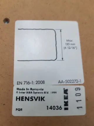 Cuna Blanca Ikea Hensvik