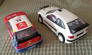 Lote 2 Coches Citroen Xsara Scalextric