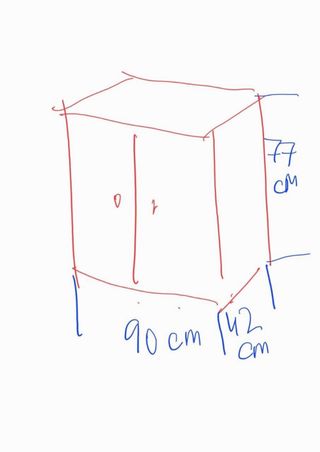 Mesa y mueble auxiliar