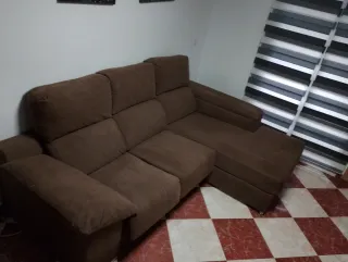 Cherlong marrón tela