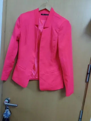 Blazer rosa da ufficio