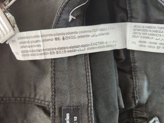 Pantalón Stradivarius Talla 40 Negro