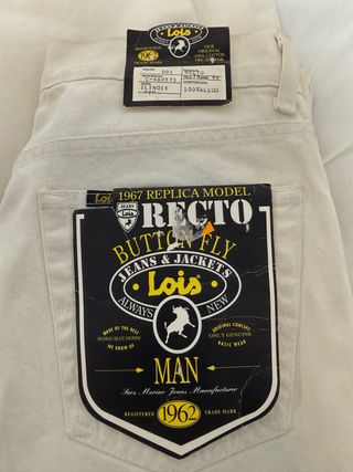 Pantalones Lois Beige Nuevos