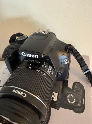 Canon EOS 1100D Cámara Digital SLR Negra
