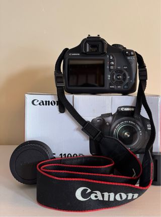 Canon EOS 1100D Cámara Digital SLR Negra