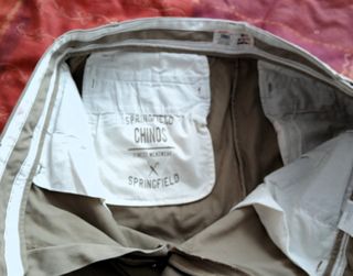 Pantalón Chino Springfield Caqui Claro Talla 48