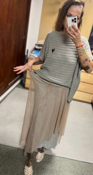 Jersey manga corta + falda tul * M/L