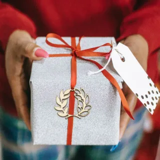 Colgantes Madera Coronas Laurel