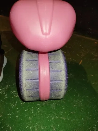 Moto correpasillos rosa y morada